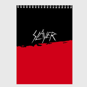 Скетчбук с принтом Slayer в Курске, 100% бумага
 | 48 листов, плотность листов — 100 г/м2, плотность картонной обложки — 250 г/м2. Листы скреплены сверху удобной пружинной спиралью | Тематика изображения на принте: slayer | группа | гэри холт | керри кинг | метал | музыка | пентаграмма | песни | пол бостаф | рок | слаер | слайер | слеар | слеер | слейр | слеяр | том арайа | трэш | тяжелый | хеви