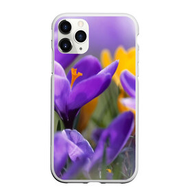 Чехол для iPhone 11 Pro Max матовый с принтом Фиолетовые цветы в Курске, Силикон |  | Тематика изображения на принте: бабушке | девочке | девушке | дочке | желтые цветы | женщине | маме | подруге | природа | розовые цветы | розы | сестре | теще | тюльпаны | цветы