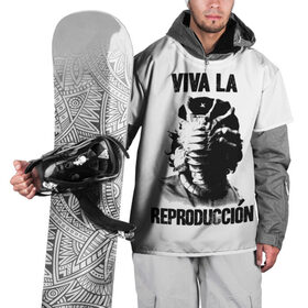 Накидка на куртку 3D с принтом Чужой в Курске, 100% полиэстер |  | alien | aliens | viva la revolution | xenomorph | ксеноморф | монстры | ужасы | че | че гевара | чегевара | чужие | чужой