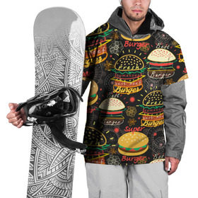 Накидка на куртку 3D с принтом Гамбургеры в Курске, 100% полиэстер |  | hamburgers | sandwic | булочка | бутерброды | быстрая | гамбургер | гамбургеры | геометрический | графика | еда | зелень | иллюстрация | картинка | кунжут | мода | мясо | надпись | орнамент | рисунок | свежий