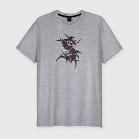 Мужская футболка хлопок Slim с принтом Sepultura в Курске, 92% хлопок, 8% лайкра | приталенный силуэт, круглый вырез ворота, длина до линии бедра, короткий рукав | alternative | death | groove thrash | sepultura | thrash