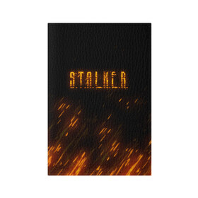 Обложка для паспорта матовая кожа с принтом S.T.A.L.K.E.R. в Курске, натуральная матовая кожа | размер 19,3 х 13,7 см; прозрачные пластиковые крепления | Тематика изображения на принте: anomaly | bandit | chernobyl | logo | pripyat | shadow of chernobyl | stalker | stalker 2 | zone | аномалия | бандиты | зона | лого | меченый | припять | сталкер | сталкер 2 | тени чернобыля | чернобыль | чистое небо