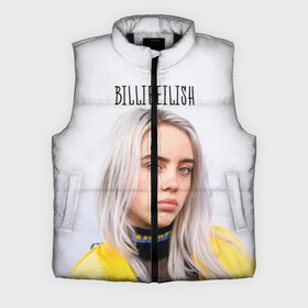 Мужской жилет утепленный 3D с принтом BillieEilish в Курске,  |  | billie eilish | lovely | music | ocean eyes | pop | билли айлиш | девушка | музыка | океан | поп | эйлиш | элиш