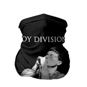 Бандана-труба 3D с принтом Joy Division в Курске, 100% полиэстер, ткань с особыми свойствами — Activecool | плотность 150‒180 г/м2; хорошо тянется, но сохраняет форму | ian curtis | joy division | joy division unknown pleasures | love will tear us apart | группы | иэн кёртис | пост панк | рок