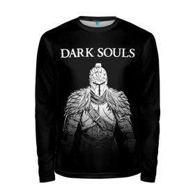 Мужской лонгслив 3D с принтом Dark Souls в Курске, 100% полиэстер | длинные рукава, круглый вырез горловины, полуприлегающий силуэт | Тематика изображения на принте: dark souls | games | praise the sun | игры | компьютерные игры | рыцарь | тёмные души