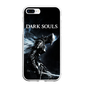 Чехол для iPhone 7Plus/8 Plus матовый с принтом Dark Souls в Курске, Силикон | Область печати: задняя сторона чехла, без боковых панелей | dark souls | games | praise the sun | игры | компьютерные игры | рыцарь | тёмные души