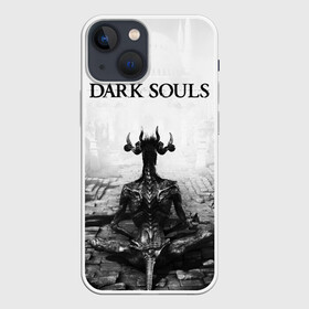 Чехол для iPhone 13 mini с принтом Dark Souls в Курске,  |  | dark souls | games | praise the sun | игры | компьютерные игры | рыцарь | тёмные души