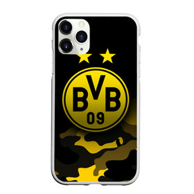 Чехол для iPhone 11 Pro матовый с принтом Боруссия Дортмунд в Курске, Силикон |  | borusse | borussia | borussia dortmund | bvb | dortmund | schwarzgelben | боруссия | боруссия дортмунд | бундеслига | германия | дортмунд | дортмундcкая боруссия | жёлто ченрые | форма | футбол | футболист | футбольная