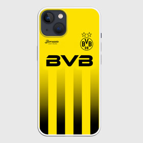 Чехол для iPhone 13 с принтом Боруссия Дортмунд в Курске,  |  | borusse | borussia | borussia dortmund | bvb | dortmund | schwarzgelben | боруссия | боруссия дортмунд | бундеслига | германия | дортмунд | дортмундcкая боруссия | жёлто ченрые | форма | футбол | футболист | футбольная