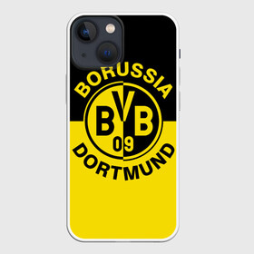 Чехол для iPhone 13 mini с принтом Боруссия Дортмунд в Курске,  |  | borusse | borussia | borussia dortmund | bvb | dortmund | schwarzgelben | боруссия | боруссия дортмунд | бундеслига | германия | дортмунд | дортмундcкая боруссия | жёлто ченрые | форма | футбол | футболист | футбольная