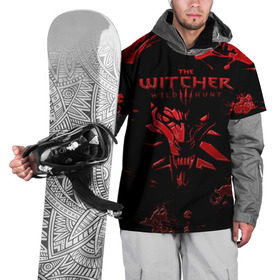 Накидка на куртку 3D с принтом The Witcher 3: Wild Hunt в Курске, 100% полиэстер |  | wild hunt | арбалет | ведьмак 3 | геральт | дикая | магия | охота | сказка | сфера | фэнтези | цири