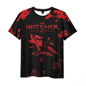 Мужская футболка 3D с принтом The Witcher 3: Wild Hunt в Курске, 100% полиэфир | прямой крой, круглый вырез горловины, длина до линии бедер | wild hunt | арбалет | ведьмак 3 | геральт | дикая | магия | охота | сказка | сфера | фэнтези | цири