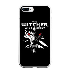 Чехол для iPhone 7Plus/8 Plus матовый с принтом The Witcher 3 Wild Hunt в Курске, Силикон | Область печати: задняя сторона чехла, без боковых панелей | wild hunt | арбалет | ведьмак 3 | геральт | дикая | магия | охота | сказка | сфера | фэнтези | цири