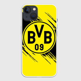 Чехол для iPhone 13 с принтом Боруссия Дортмунд в Курске,  |  | borusse | borussia | borussia dortmund | bvb | dortmund | schwarzgelben | боруссия | боруссия дортмунд | бундеслига | германия | дортмунд | дортмундcкая боруссия | жёлто ченрые | форма | футбол | футболист | футбольная