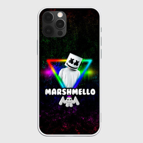 Чехол для iPhone 12 Pro Max с принтом Marshmello в Курске, Силикон |  | Тематика изображения на принте: christopher | comstock | dj | dotcom | friends | marshmallow | marshmello | usa | диджей | друзья | комсток | крис | маршмэллоу | продюсер | сша