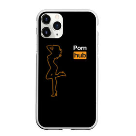 Чехол для iPhone 11 Pro матовый с принтом Pornhub (neon girl) в Курске, Силикон |  | Тематика изображения на принте: brazzers | видео | девушка | любовь | неон | свечение | силуэт | фигура | хаб | чувства