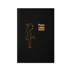 Обложка для паспорта матовая кожа с принтом Pornhub (neon girl) в Курске, натуральная матовая кожа | размер 19,3 х 13,7 см; прозрачные пластиковые крепления | brazzers | видео | девушка | любовь | неон | свечение | силуэт | фигура | хаб | чувства