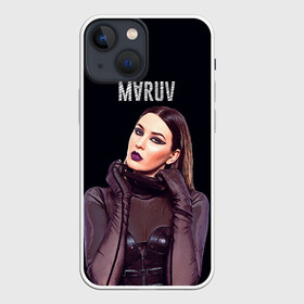 Чехол для iPhone 13 mini с принтом Maruv в Курске,  |  | maruv | анна корсунь | марув | певица