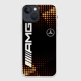 Чехол для iPhone 13 mini с принтом Mercedes в Курске,  |  | amg | mercedes | авто | автомобиль | иномарка | логотип | машина | мерседес | текстура