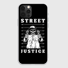 Чехол для iPhone 12 Pro Max с принтом Street justice в Курске, Силикон |  | justice | s | skeleton | skull | street | банда | бандана | бандит | бейсболка | графика | иллюстрация | картинка | мода | надпись | оружие | пистолеты | платок | револьверы | рисунок | символ | скелет | справедливость