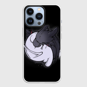 Чехол для iPhone 13 Pro с принтом Night Fury в Курске,  |  | how to train your dragon | night fury | беззубик | дракон | инь янь | как приручить дракона | ночная фурия