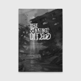 Обложка для автодокументов с принтом The Sinking City в Курске, натуральная кожа |  размер 19,9*13 см; внутри 4 больших “конверта” для документов и один маленький отдел — туда идеально встанут права | 2019 | frogwares | game | logo | sinking | the sinking city | wallpeper | игра | ктулху | лавкрафт | тонущий город