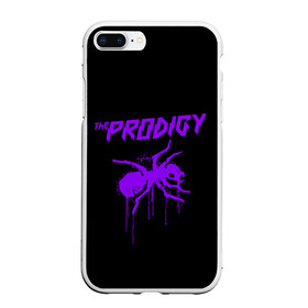 Чехол для iPhone 7Plus/8 Plus матовый с принтом The Prodigy в Курске, Силикон | Область печати: задняя сторона чехла, без боковых панелей | 90 е | the prodigy | кит флинт | музыка | муравей | панк | рок | техно | электро
