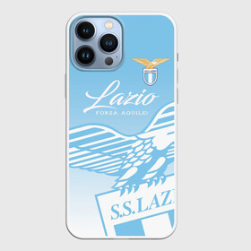 Чехол для iPhone 13 Pro Max с принтом Лацио в Курске,  |  | aquile | biancocelesti | societa sportiva lazio | ss lazio | бело голубые | италия | лацио | орлы | рим | серия а | форма | футбол | футболист | футбольная | футбольный клуб