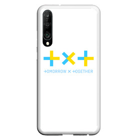 Чехол для Honor P30 с принтом TOMORROW X TOGETHER TXT в Курске, Силикон | Область печати: задняя сторона чехла, без боковых панелей | bighit | blackpink | bts | girls’ generation | got7 | k pop | kpop | super junior | tomorrow x together | txt | к поп | кейпоп | корейская группа | корейская музыка