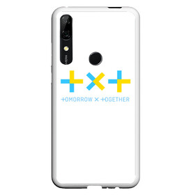 Чехол для Honor P Smart Z с принтом TOMORROW X TOGETHER TXT в Курске, Силикон | Область печати: задняя сторона чехла, без боковых панелей | bighit | blackpink | bts | girls’ generation | got7 | k pop | kpop | super junior | tomorrow x together | txt | к поп | кейпоп | корейская группа | корейская музыка