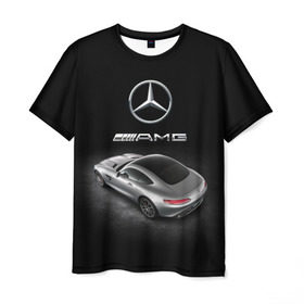 Мужская футболка 3D с принтом Mercedes V8 Biturbo AMG в Курске, 100% полиэфир | прямой крой, круглый вырез горловины, длина до линии бедер | Тематика изображения на принте: amg | cool | design | mercedes | mercedes benz | motorsport | power | prestige | race | silver | sport car | status | автоспорт | гонка | дизайн | круто | мерседес | мощь | престиж | серебряный | спорткар | статус