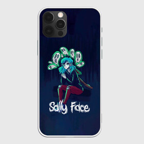 Чехол для iPhone 12 Pro Max с принтом Sally Face в Курске, Силикон |  | blue | diane | face | fisher | gizmo | henry | johnson | killer | larry | sally | генри | гизмо | джонсон | диана | ларри | лицо | салли | фейс | фишер