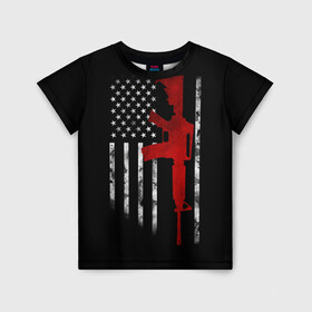 Детская футболка 3D с принтом American Patriot в Курске, 100% гипоаллергенный полиэфир | прямой крой, круглый вырез горловины, длина до линии бедер, чуть спущенное плечо, ткань немного тянется | america | canada | city | donald | fortnite | la | lil | los angeles | moskow | msc | new york | ny | peep | pubg | russia | supreme | trasher | trupm | usa | америка | канада | лос анджелес | нью йорк