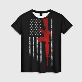 Женская футболка 3D с принтом American Patriot в Курске, 100% полиэфир ( синтетическое хлопкоподобное полотно) | прямой крой, круглый вырез горловины, длина до линии бедер | america | canada | city | donald | fortnite | la | lil | los angeles | moskow | msc | new york | ny | peep | pubg | russia | supreme | trasher | trupm | usa | америка | канада | лос анджелес | нью йорк