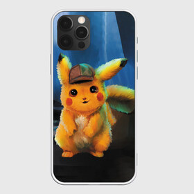 Чехол для iPhone 12 Pro Max с принтом Detective Pikachu в Курске, Силикон |  | detective pikachu | pikachu | pokemon | детектив пикачу | пика | покемон