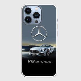 Чехол для iPhone 13 Pro с принтом V8 Biturbo в Курске,  |  | amg | cool | design | mercedes | mercedes benz | motorsport | power | prestige | race | sport car | status | автоспорт | гонка | дизайн | круто | мерседес | мощь | престиж | спорткар | статус