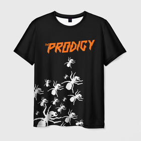 Мужская футболка 3D с принтом The Prodigy в Курске, 100% полиэфир | прямой крой, круглый вырез горловины, длина до линии бедер | Тематика изображения на принте: flint | keith | kit | prodigy | кит | продиджи | продижи | протиджи | флинт