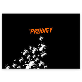Поздравительная открытка с принтом The Prodigy в Курске, 100% бумага | плотность бумаги 280 г/м2, матовая, на обратной стороне линовка и место для марки
 | flint | keith | kit | prodigy | кит | продиджи | продижи | протиджи | флинт