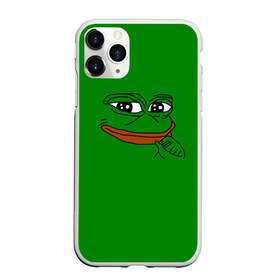 Чехол для iPhone 11 Pro матовый с принтом Pepe в Курске, Силикон |  | Тематика изображения на принте: bad | dab | frog | good | kek | make pepe great again | pepe | sad | sad frog | vote for pepe | кек | лягушка | мем | мемы | пепе | со смыслом | фрог