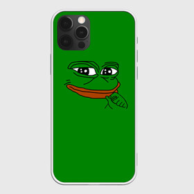 Чехол для iPhone 12 Pro с принтом Pepe в Курске, силикон | область печати: задняя сторона чехла, без боковых панелей | bad | dab | frog | good | kek | make pepe great again | pepe | sad | sad frog | vote for pepe | кек | лягушка | мем | мемы | пепе | со смыслом | фрог