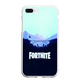 Чехол для iPhone 7Plus/8 Plus матовый с принтом Fortnite в Курске, Силикон | Область печати: задняя сторона чехла, без боковых панелей | battle royale | fortnite | fortnite battle royale | futuresynth | game | outrun | retrowave | synth | synthwave | игры | ретровейв | синтвейв | фортнайт