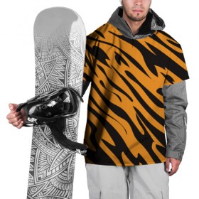 Накидка на куртку 3D с принтом Тигр в Курске, 100% полиэстер |  | животное | зверь | кардашьян | ким | кот | лев | оранжевый | полосы | рыжий | тигр | черный