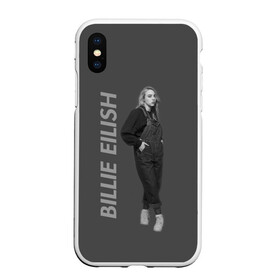 Чехол для iPhone XS Max матовый с принтом Billie Eilish в Курске, Силикон | Область печати: задняя сторона чехла, без боковых панелей | bilie | billi | billie | eilish | eillish | elish | ellish | eyes | ocean | pop music | айлиш | алиш | били | билли | музыка | певица | поп | эйлиш | элиш