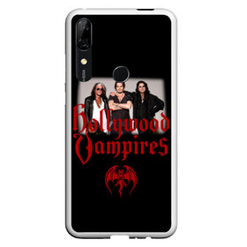 Чехол для Honor P Smart Z с принтом Hollywood Vampires в Курске, Силикон | Область печати: задняя сторона чехла, без боковых панелей | Тематика изображения на принте: 2019 | 2020 | aerosmith | альтернатива | голливудские вампиры | группа | дафф маккаган | джо перри | джонни депп | кантри | лого | металл | музыка | панк | поклонники | рок | тур в россии | фото | хард рок