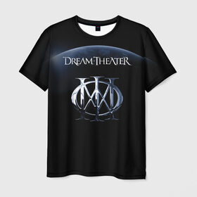 Мужская футболка 3D с принтом Dream Theater в Курске, 100% полиэфир | прямой крой, круглый вырез горловины, длина до линии бедер | dream theater | metal | группы | метал | музыка | прогрессив метал | рок | хеви метал