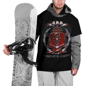 Накидка на куртку 3D с принтом U.D.O. в Курске, 100% полиэстер |  | heavy metal | metal | u.d.o. | udo | группы | метал | музыка | пауэр метал | рок | удо диркшнайдер | хэви метал