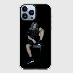 Чехол для iPhone 13 Pro Max с принтом Billie Eilish в Курске,  |  | ailish | billi | billie eilish | bury a friend | copycat | crown | dont smile at me | lovely | music | my boy | party favor | pop | били | билли айлиш | музыка | певица | поп | эйлиш