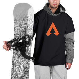 Накидка на куртку 3D с принтом apex legends в Курске, 100% полиэстер |  | apex legends | games | logo | логотип | онлайн игра