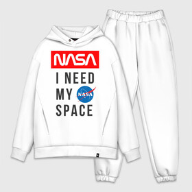 Мужской костюм хлопок OVERSIZE с принтом Nasa i need my space в Курске,  |  | i need my space | nasa