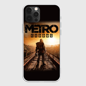 Чехол для iPhone 12 Pro Max с принтом Metro Exodus в Курске, Силикон |  | 2019 | 2020 | 2033 | exodus | game | horror | last | light | metro | redux | survival | yelow | боке | градиент | детская | желтый | зомби | игра | игры | метро | монстр | надпись | неон | новинка | постапокалипсис | постапокалиптика | темная